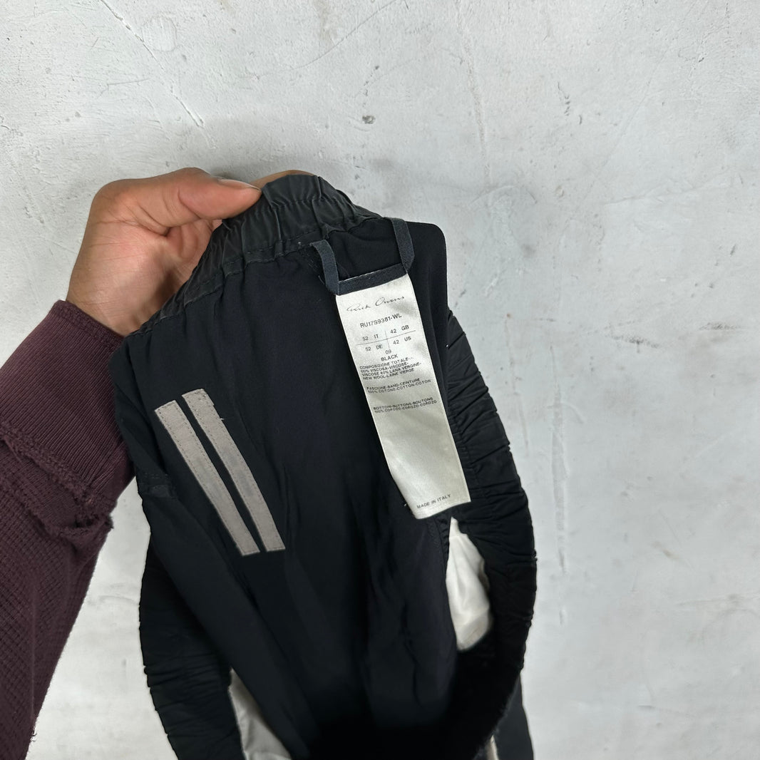 Rick Owens Wool Mix Wide Capri Trouser
