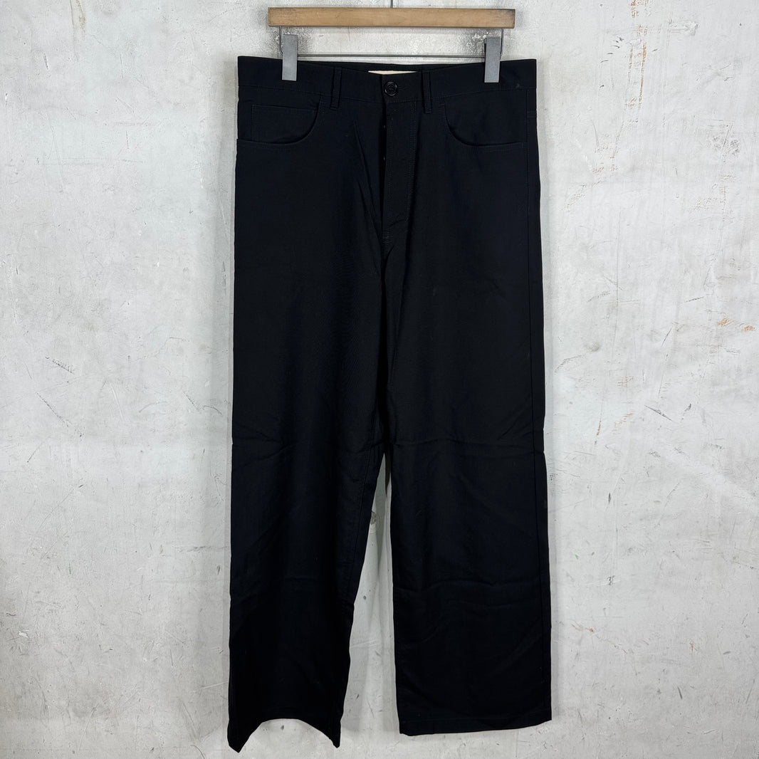 Marni Loose Black Trousers