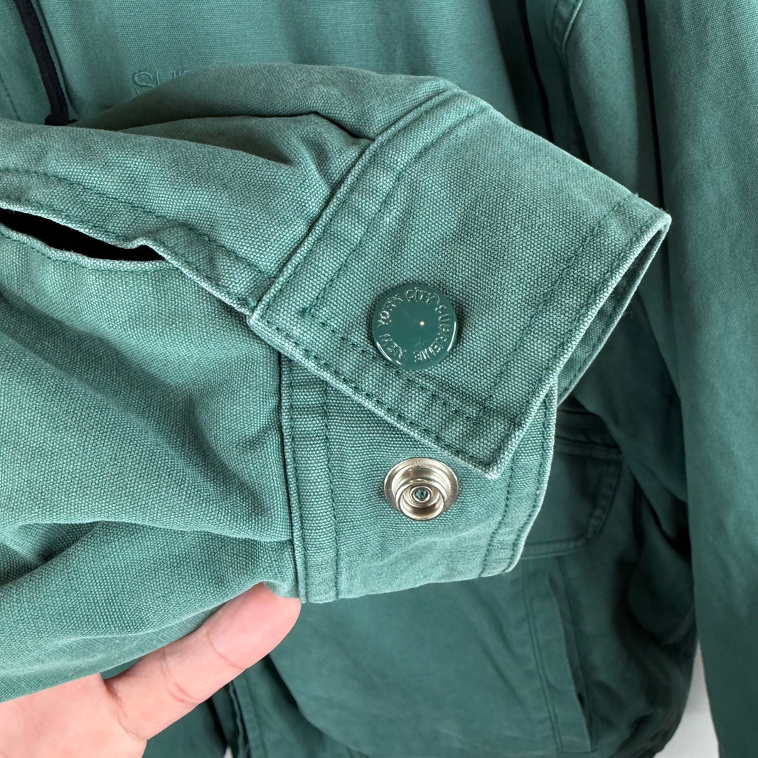 Supreme Leather Collar Work Jacket