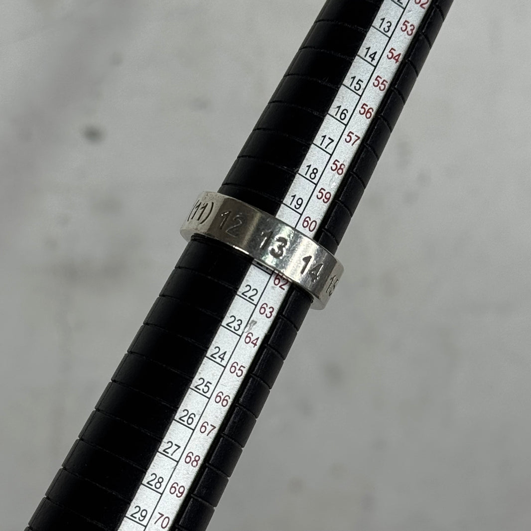Margiela Numbers Scroll Ring