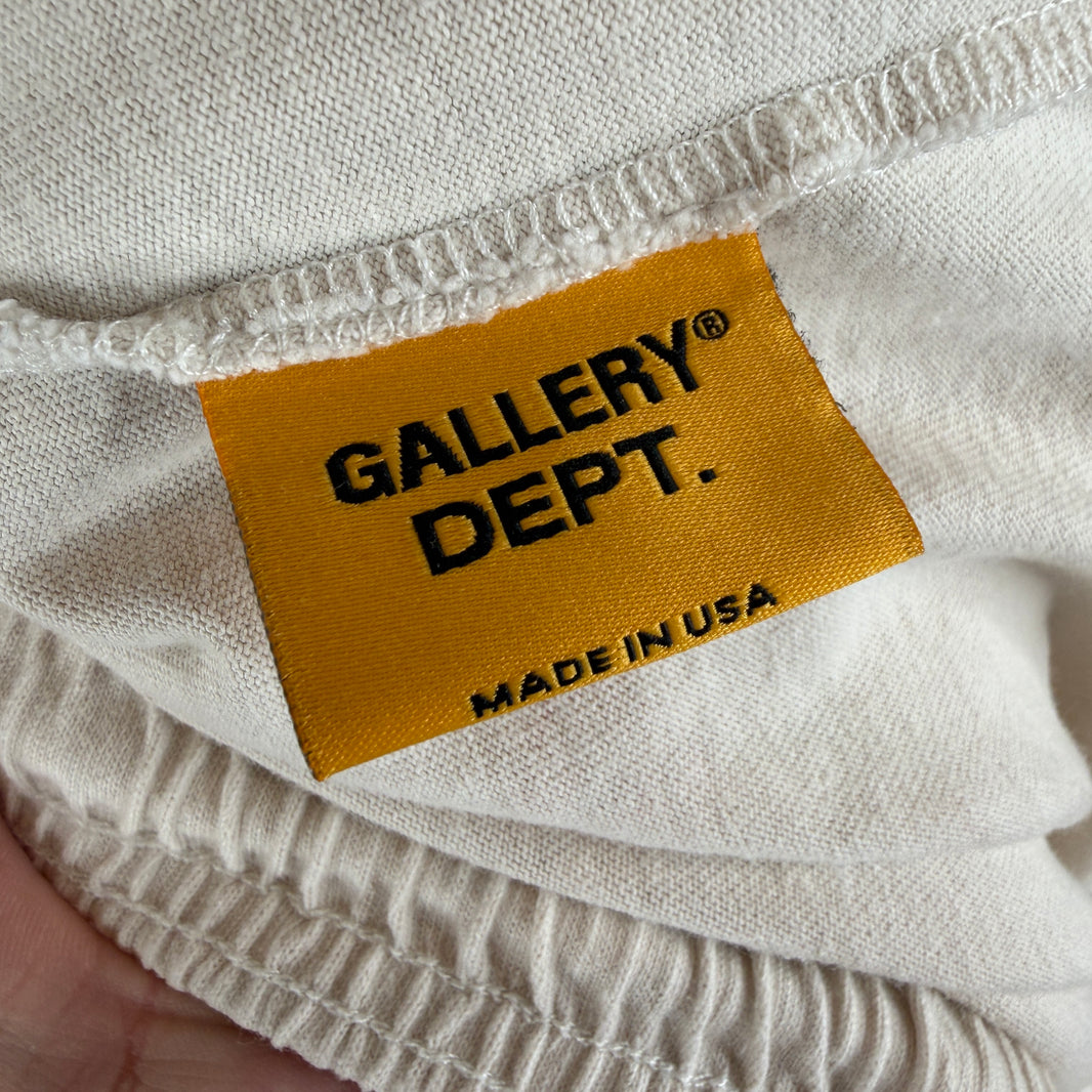 Gallery Dept Cream Paint Shorts