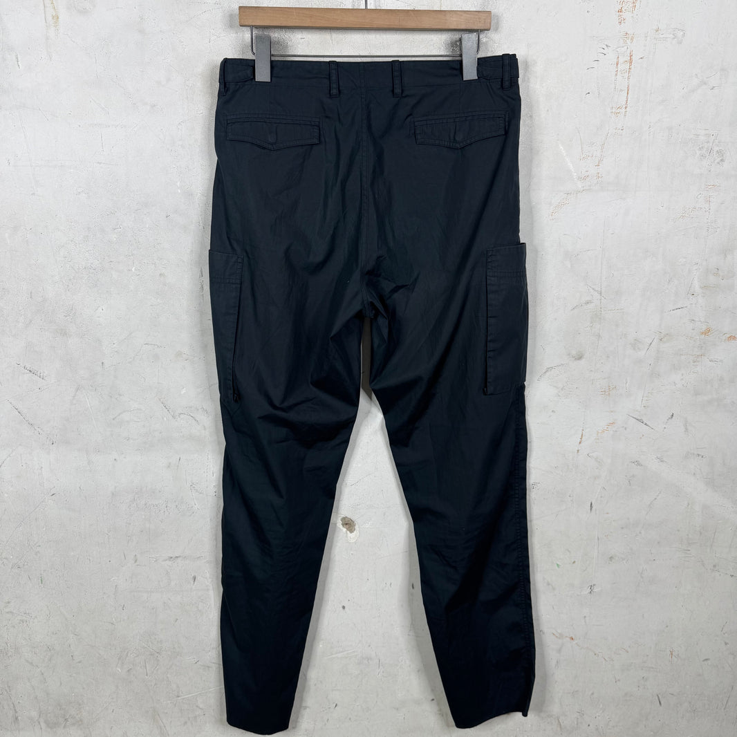 Dior Navy Thin Nylon Cargos