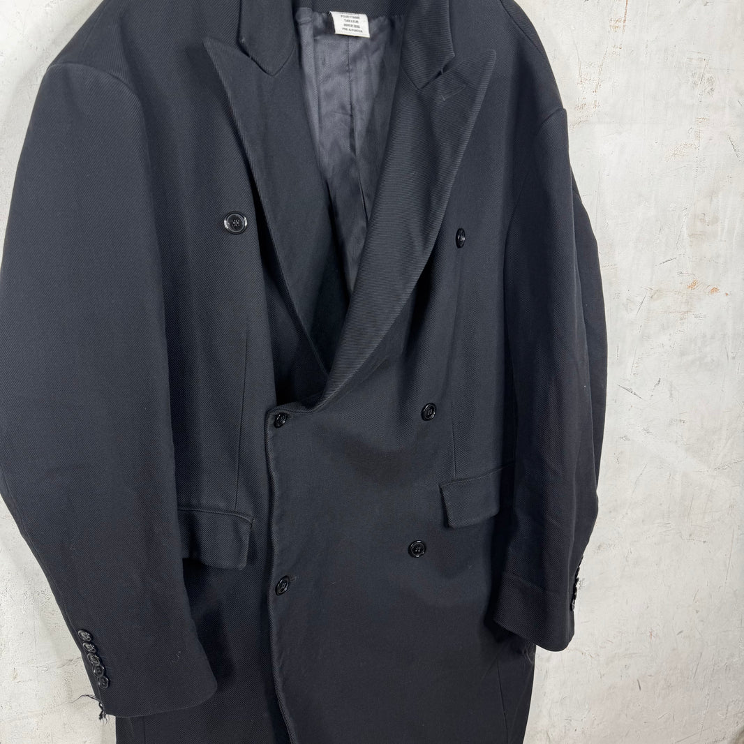 Vetements 2016 Double Breasted Trench Coat