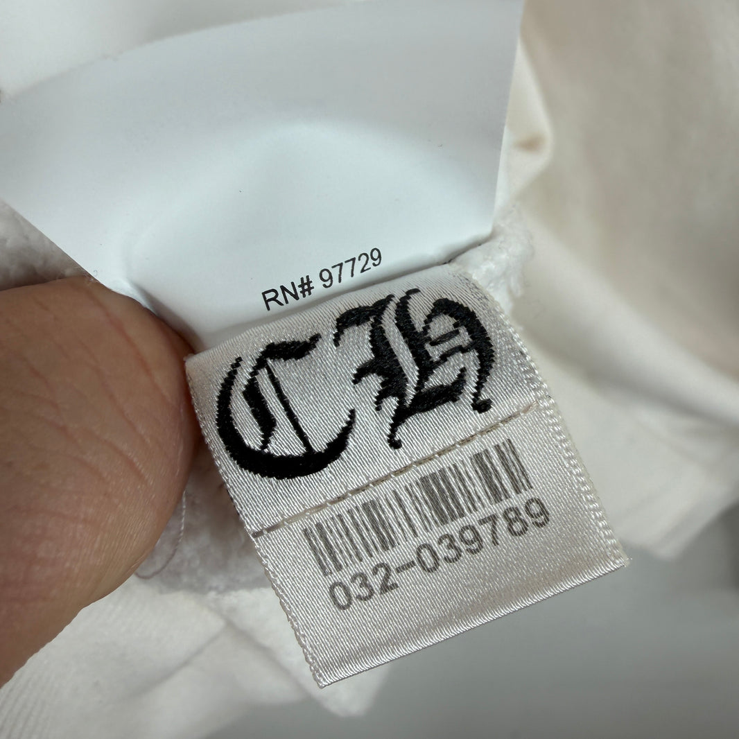 Chrome Hearts White 22 Patch Sweater