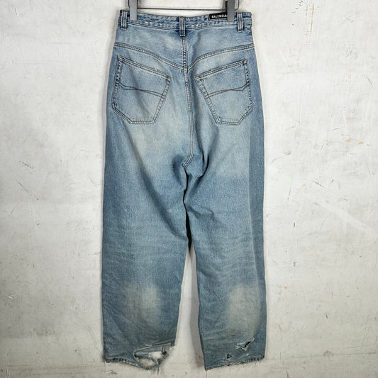 Balenciaga Baggy Blue Jeans