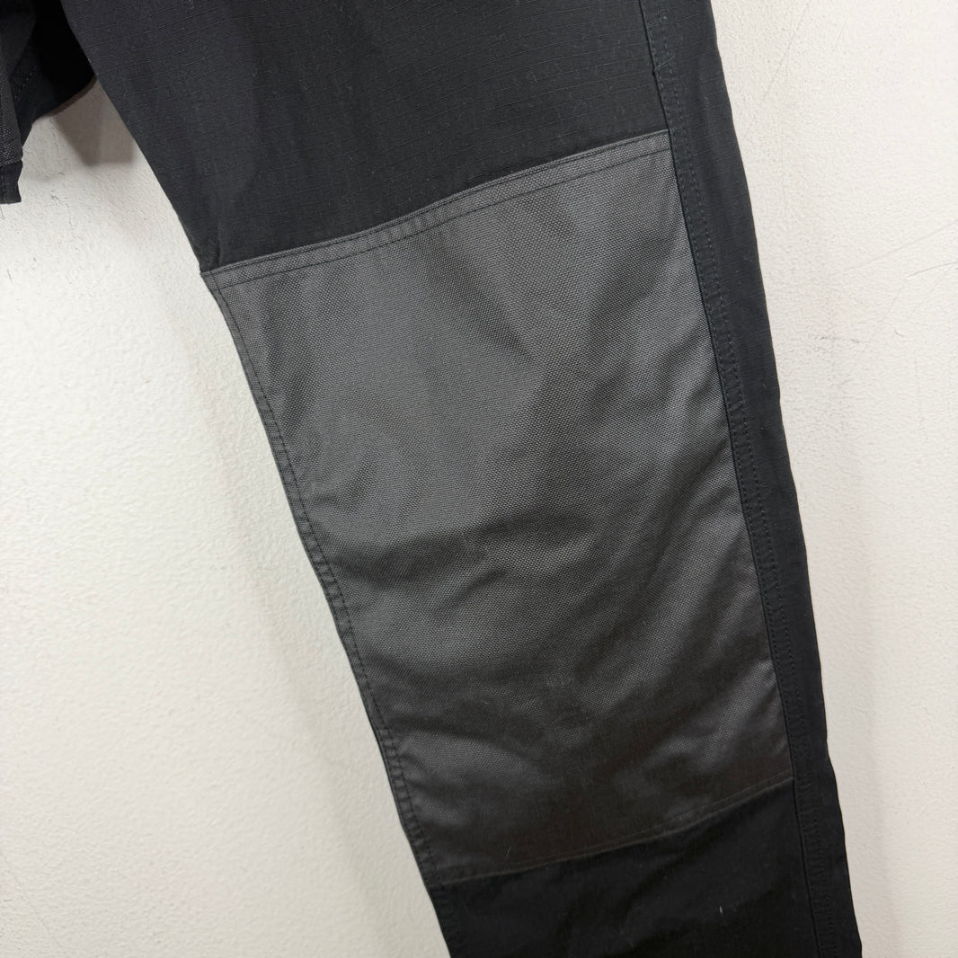 Junya Watanabe Black Ripstop Knee Patch Trousers