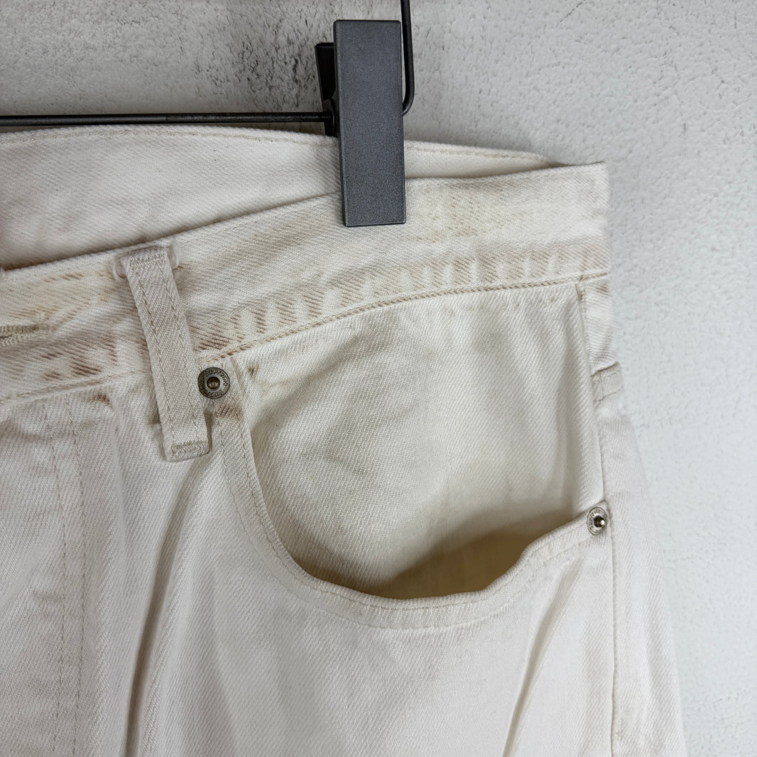 Supreme White Selvedge Jeans