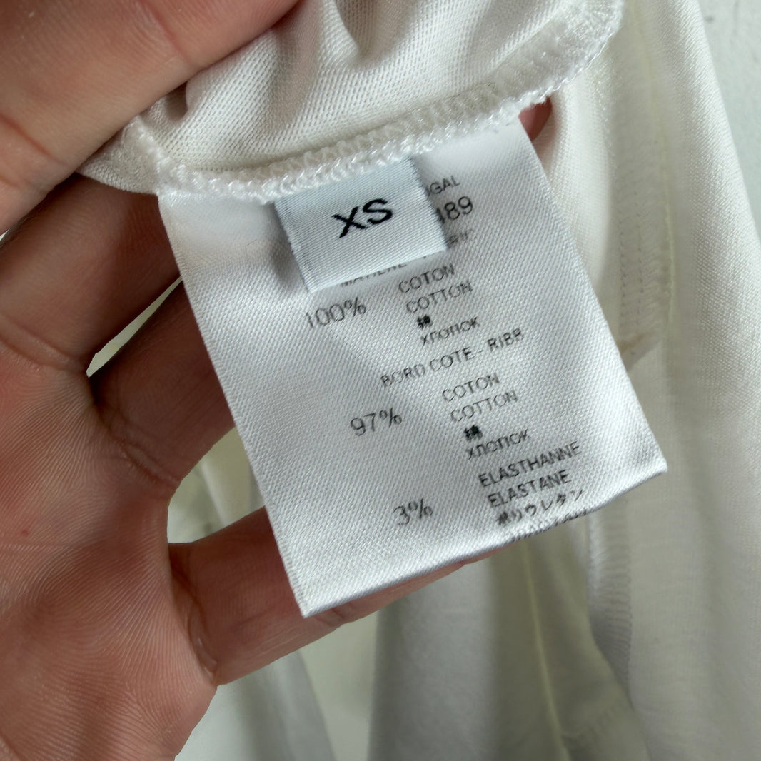 Givenchy Lilac Floral Neck Logo T-Shirt