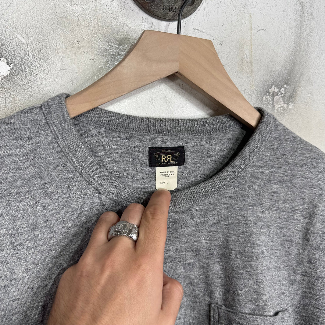 RRL Grey Pocket T-Shirt