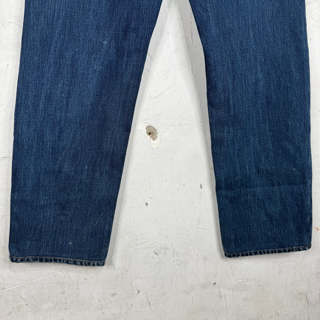 Prada Medium Wash Plaqued Jeans
