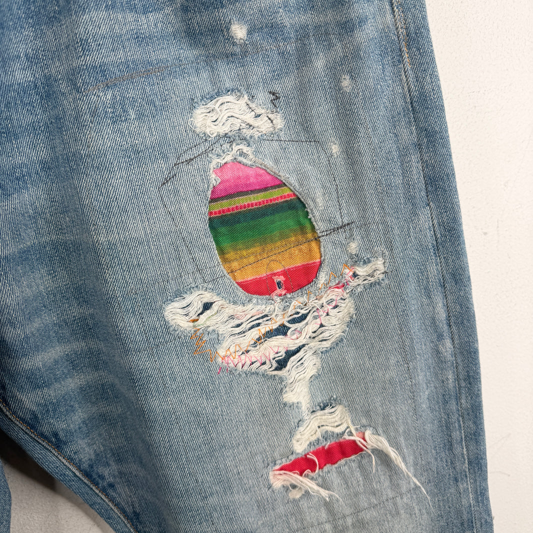 Polo Ralph Lauren Sullivan Slim Distressed Jeans