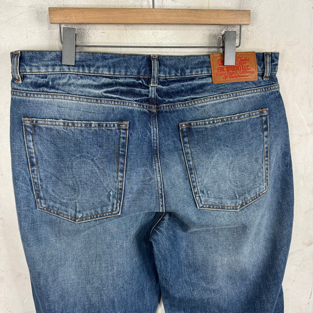 ERL Baggy Medium Wash Jeans