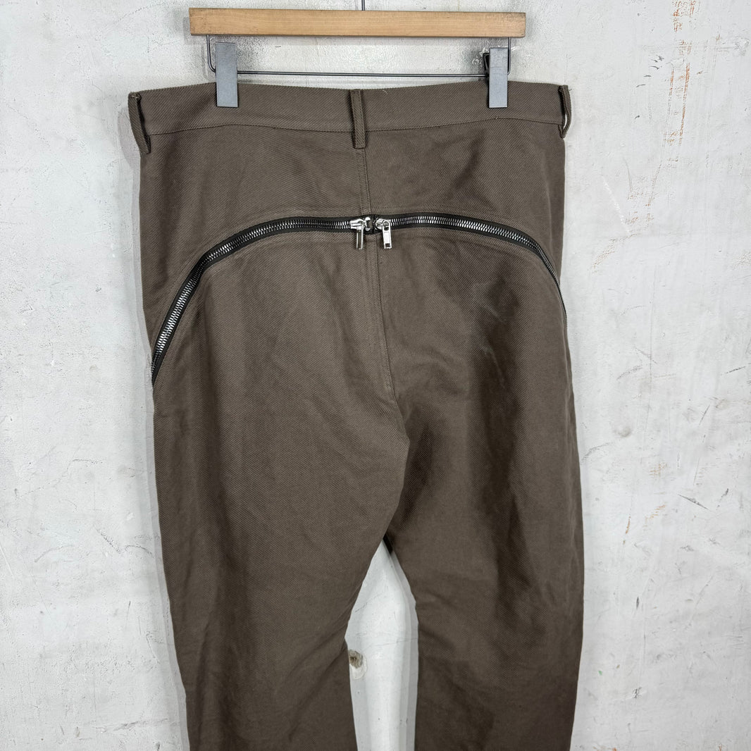 Rick Owens Luxor Dust Bolan Banana Pants