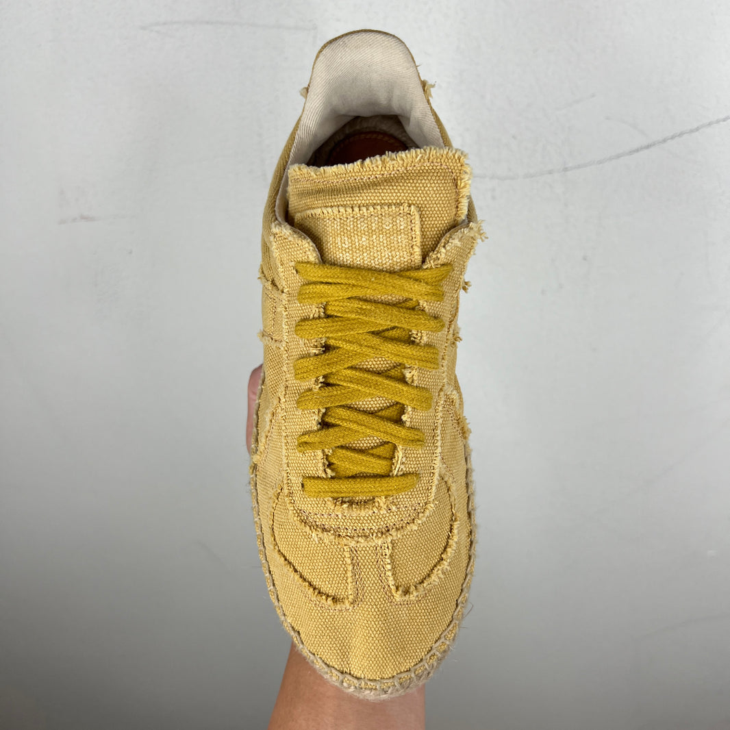 Margiela Yellow Canvas Espadrilles Replica Sneakers