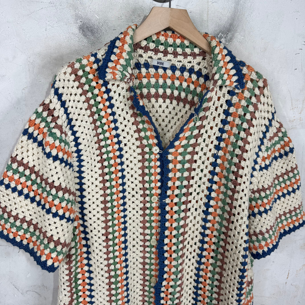 Bode Crochet Shirt