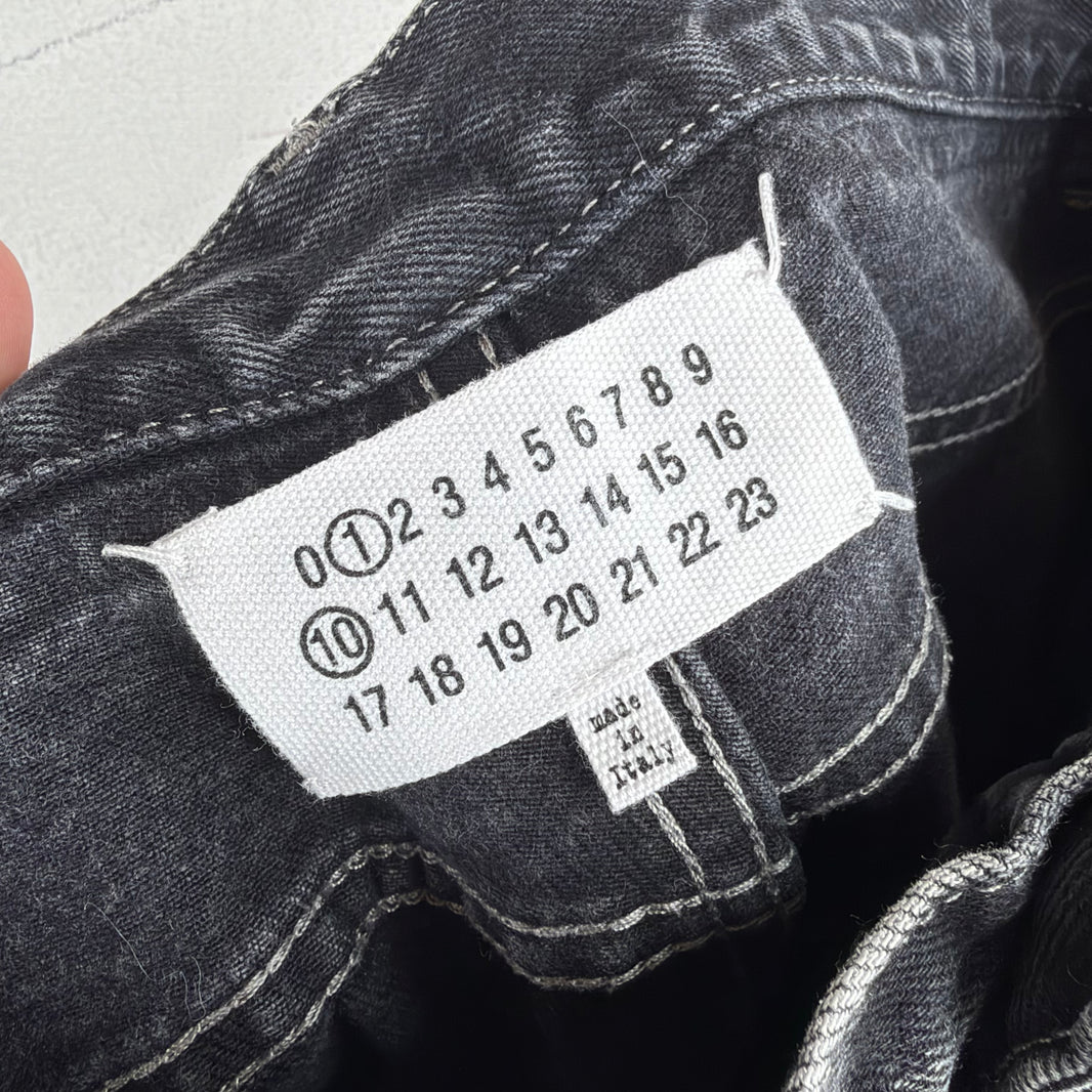Margiela Straight Black Jeans