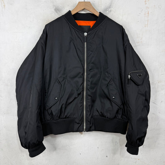 Prada Re-Nylon Bomber Jacket
