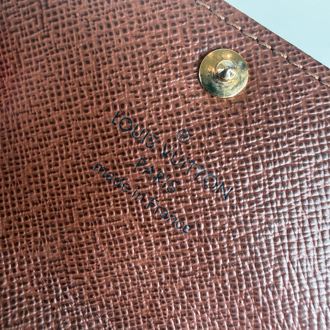 Louis Vuitton Monogram Snap Button Key Holder