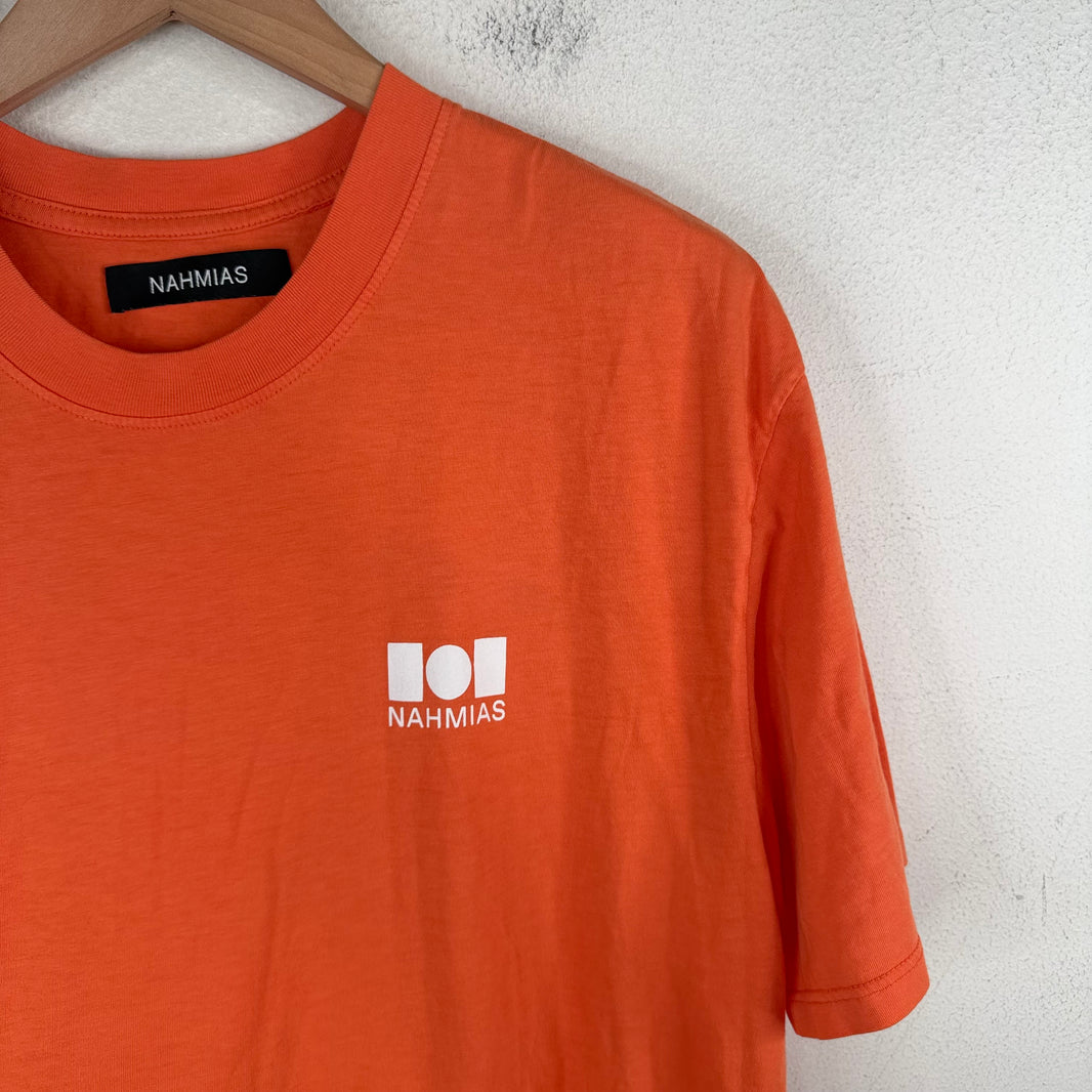 Nahmias Orange Logo T-Shirt