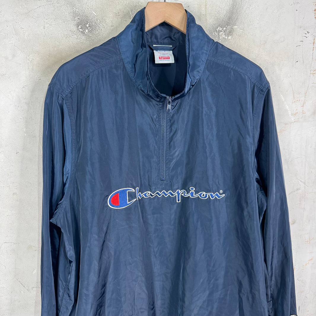 Supreme x Champion Half Zip Jacket