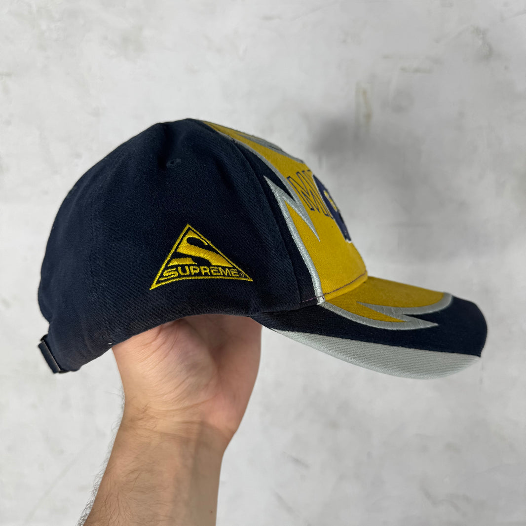 Supreme x MM6 Yellow Split Eagle Hat