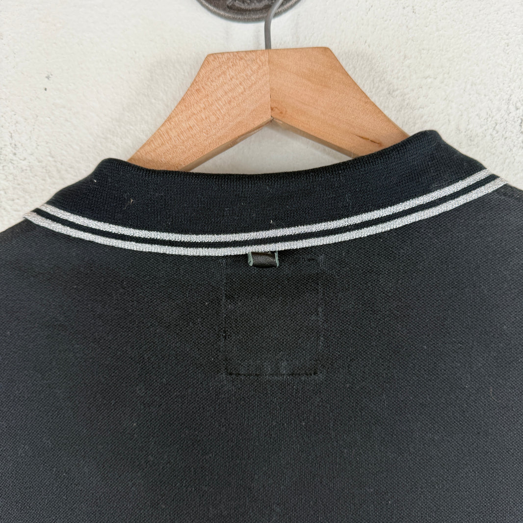 Visvim Black Longsleeve Polo T-Shirt