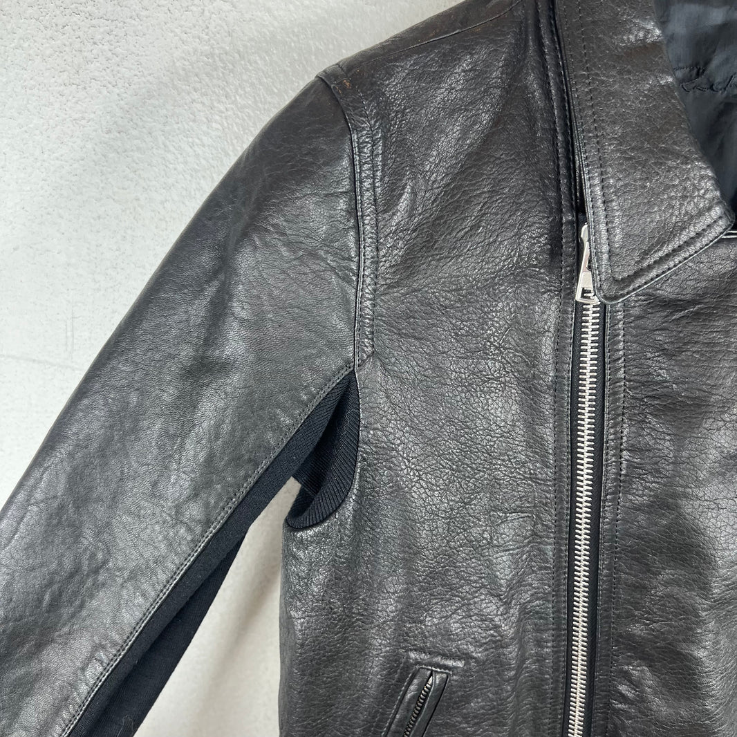 Rick Owens Stooges Lambskin Leather Jacket