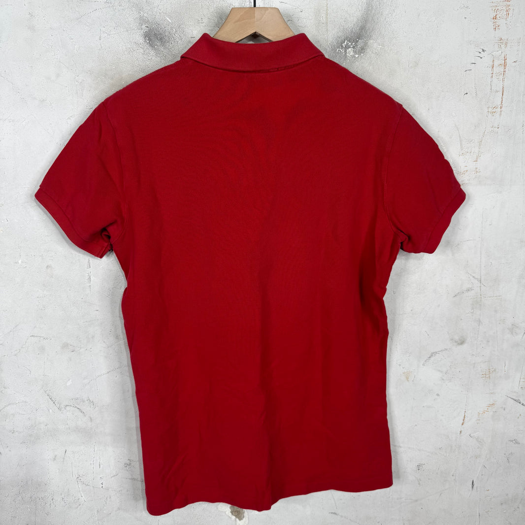 Ralph Lauren Red Yellow #3 Big Pony Polo