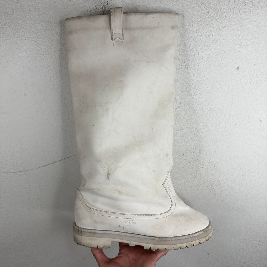 Anonymous Club White Shaft Boots