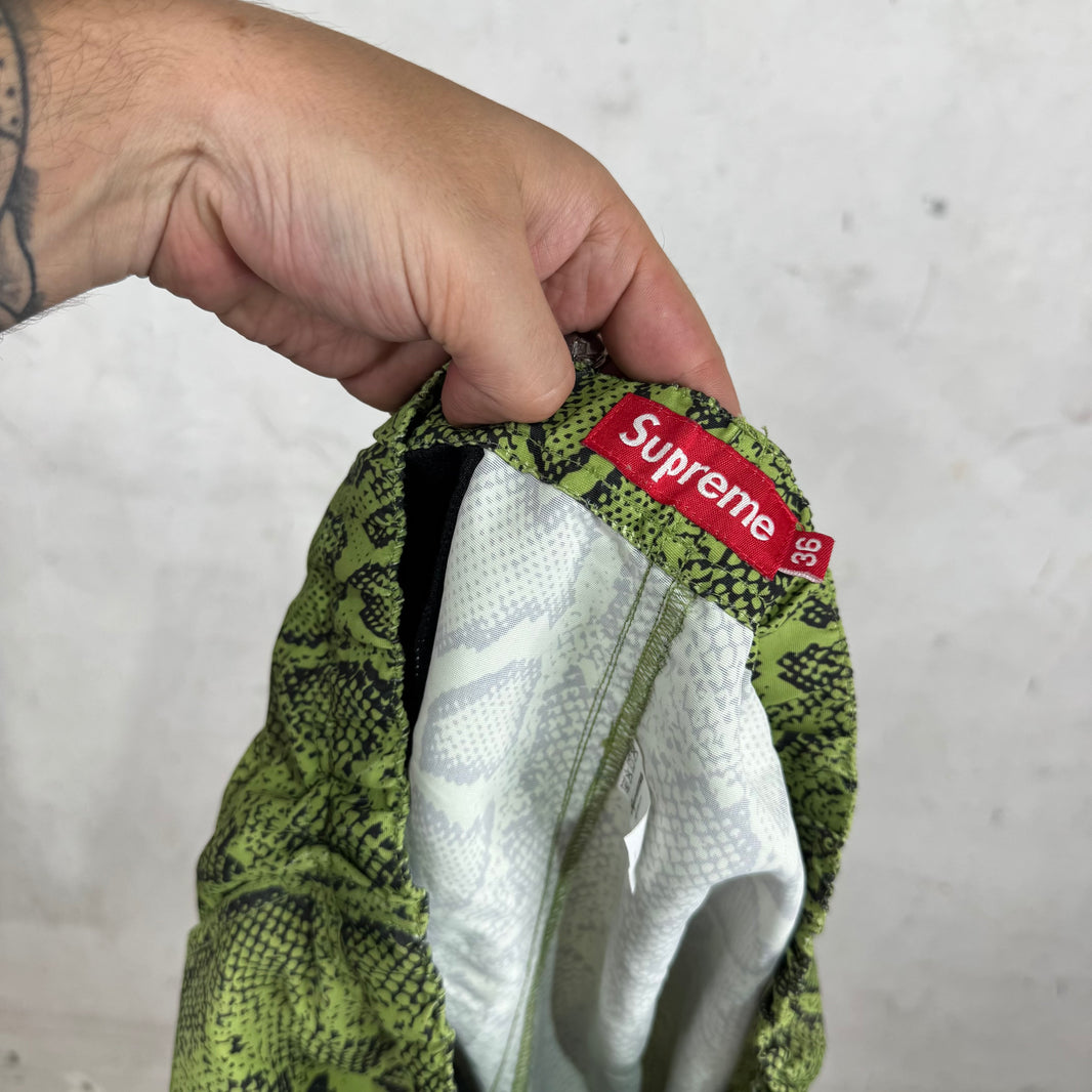 Supreme Belted Snakeskin Shorts