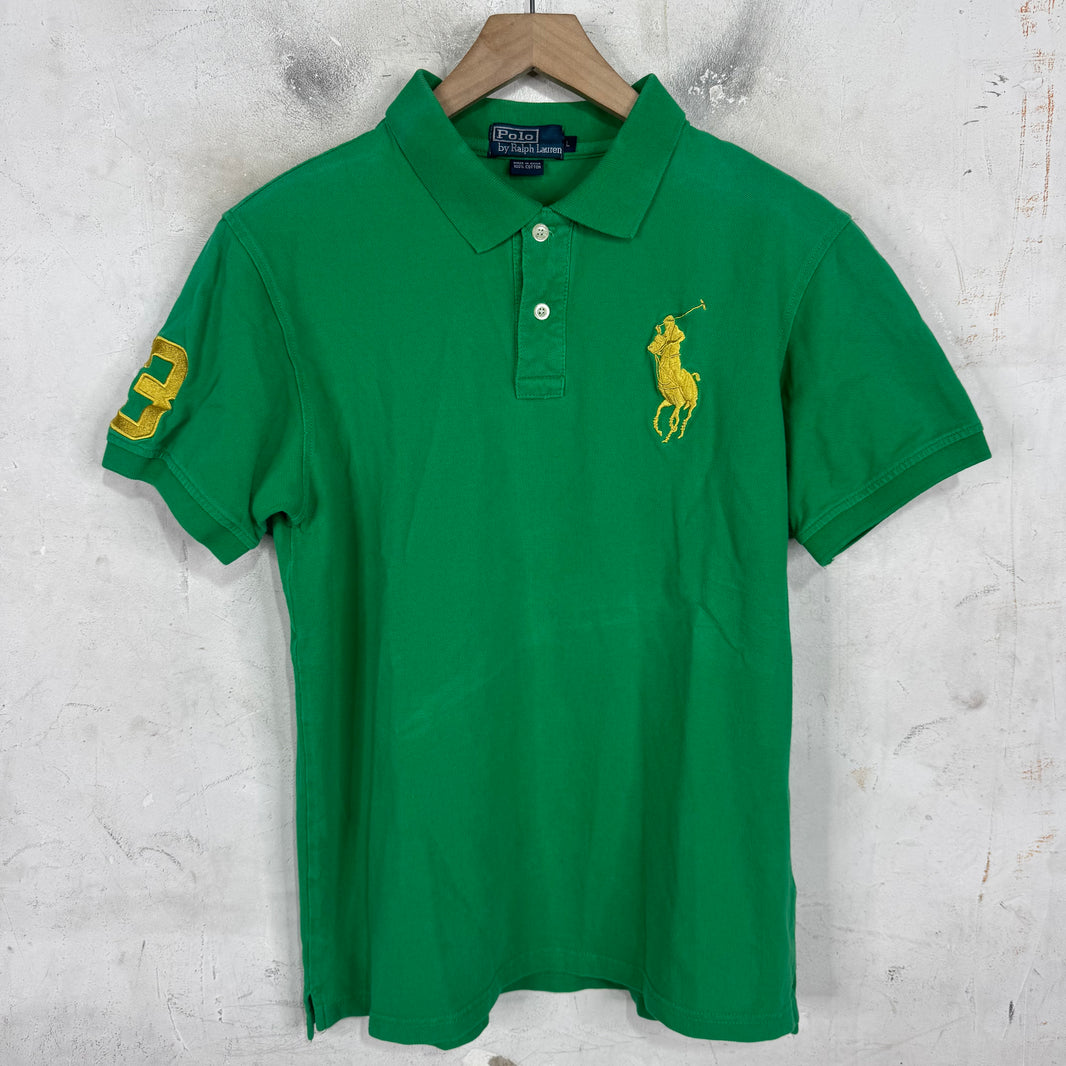 Ralph Lauren Green/Gold Pony Polo