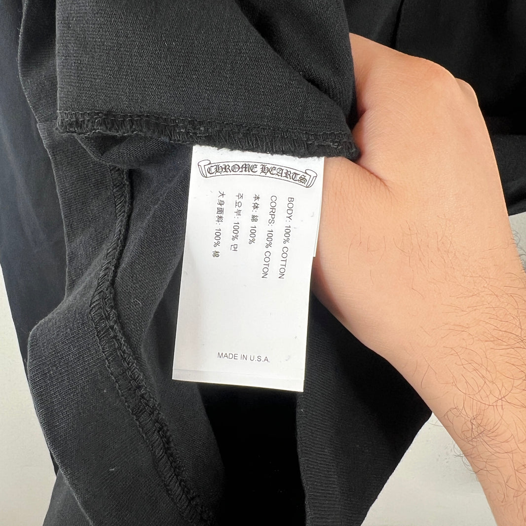 Chrome Hearts Eyechart Embroidered L/S T-Shirt