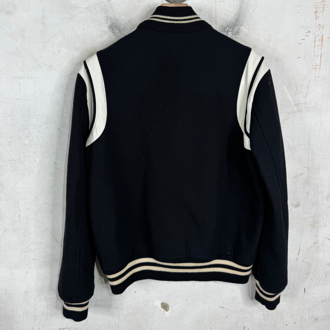 Saint Laurent Oreo Teddy Jacket