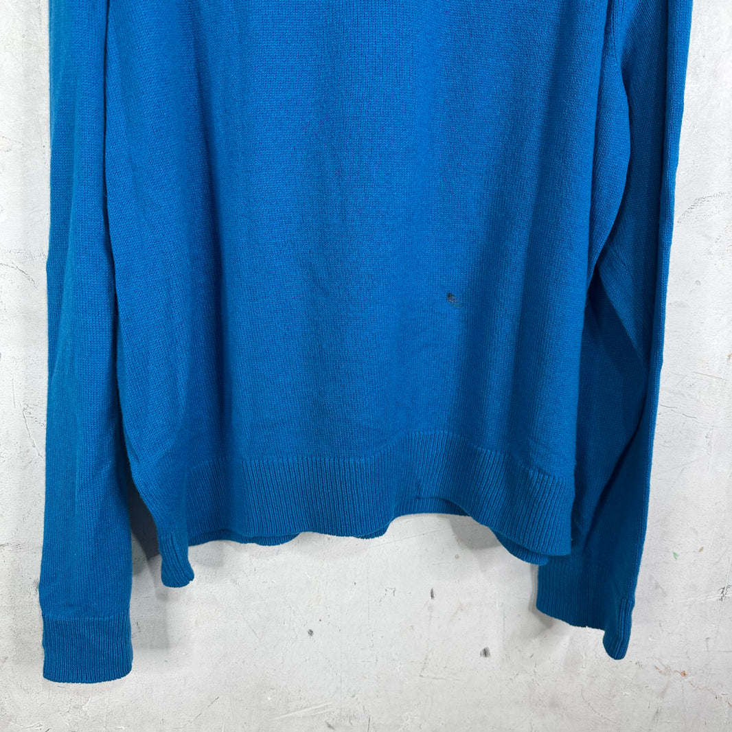 Elder Statesman Blue Cashmere Sweater