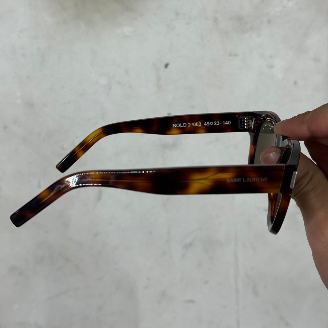 Saint Laurent Bold 2 003 Tortoise Sunglasses
