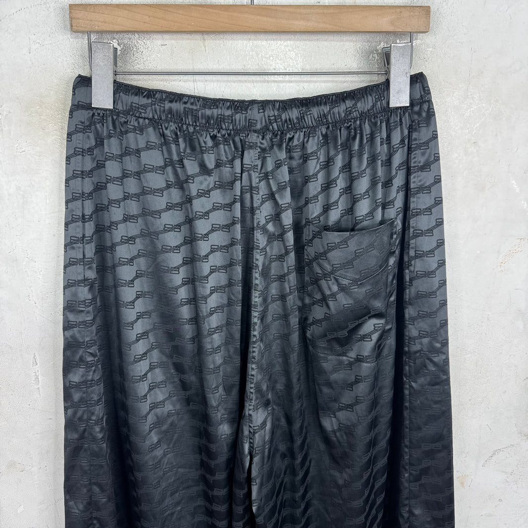 Balenciaga Monogram BB Loungewear Pants