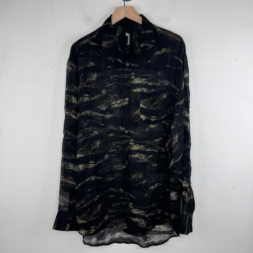 Yohji Yamamoto Ground Y Camo Shirt