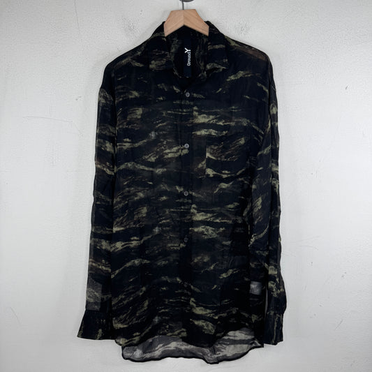 Yohji Yamamoto Ground Y Camo Shirt