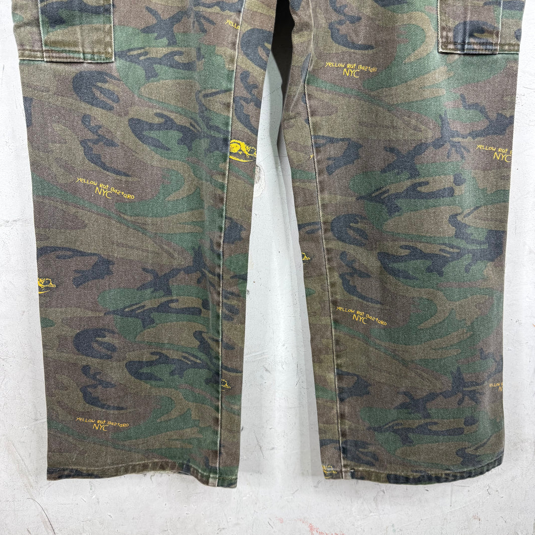 Yellow Rat Bastard Camo Cargos