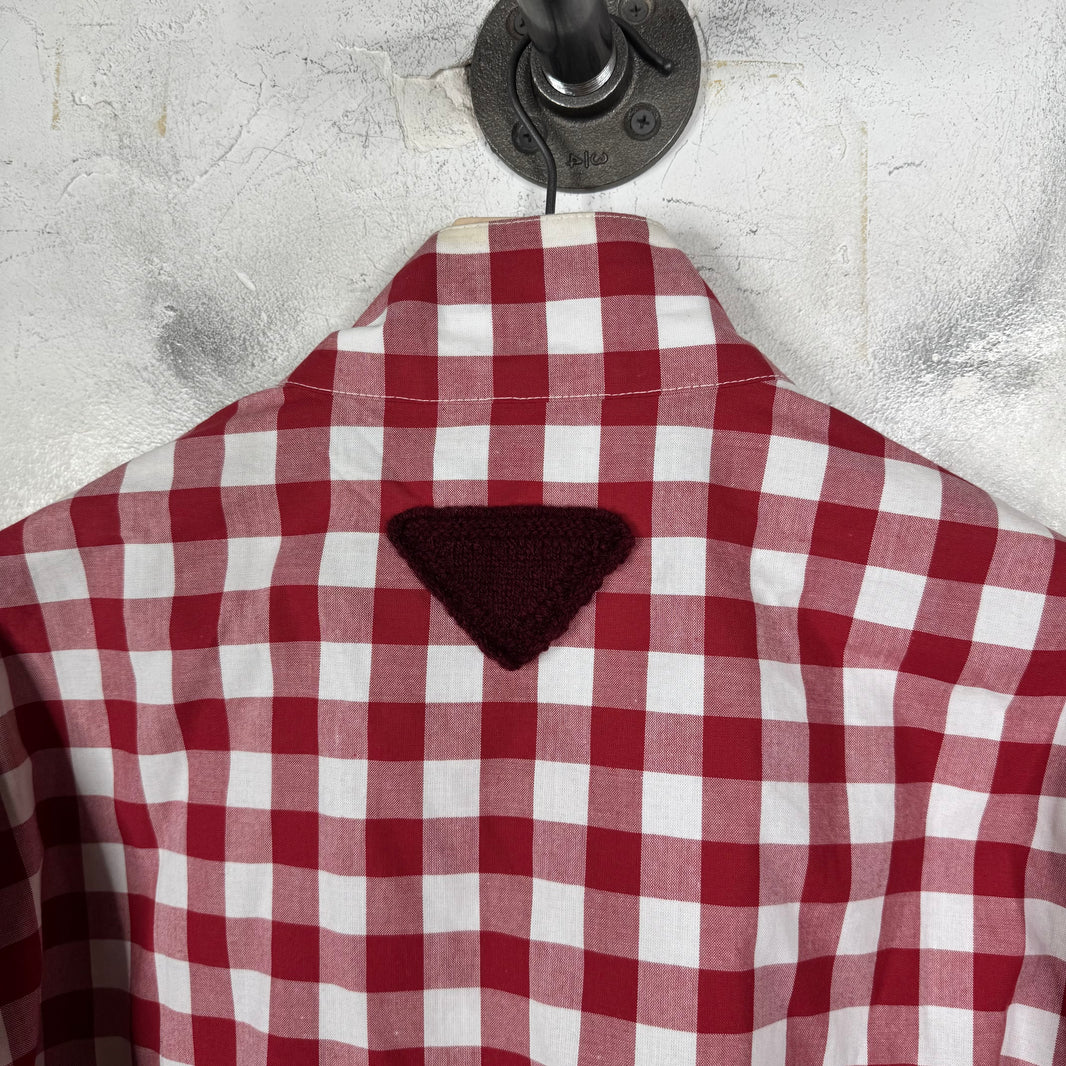 Prada Picnic Plaid Work Jacket