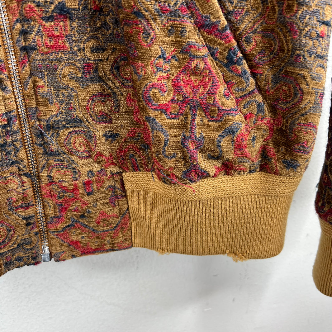 Saint Laurent Marrakech Teddy Tapestry Jacket