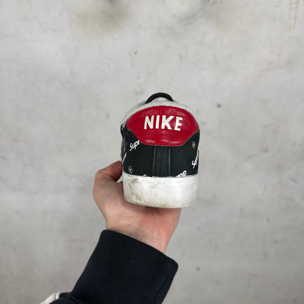 Supreme x Fragment x Nike Black Allcourt Sneakers