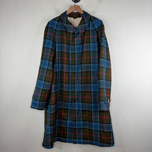 Gucci Plaid Tiger Trench Coat