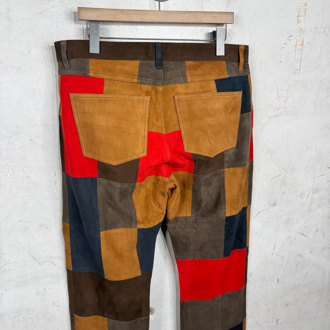 Denim Tears Suede Patchwork Pants