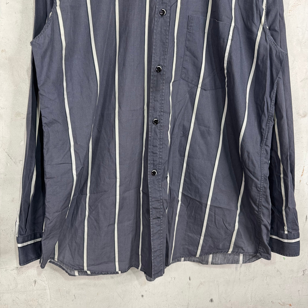 Balenciaga Power Of Dreams Striped Button Up