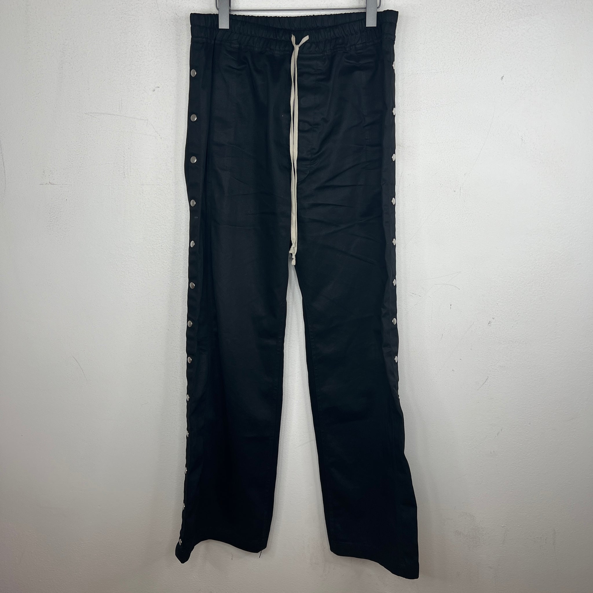 DRKSHDW Black Cotton Pusher Pants