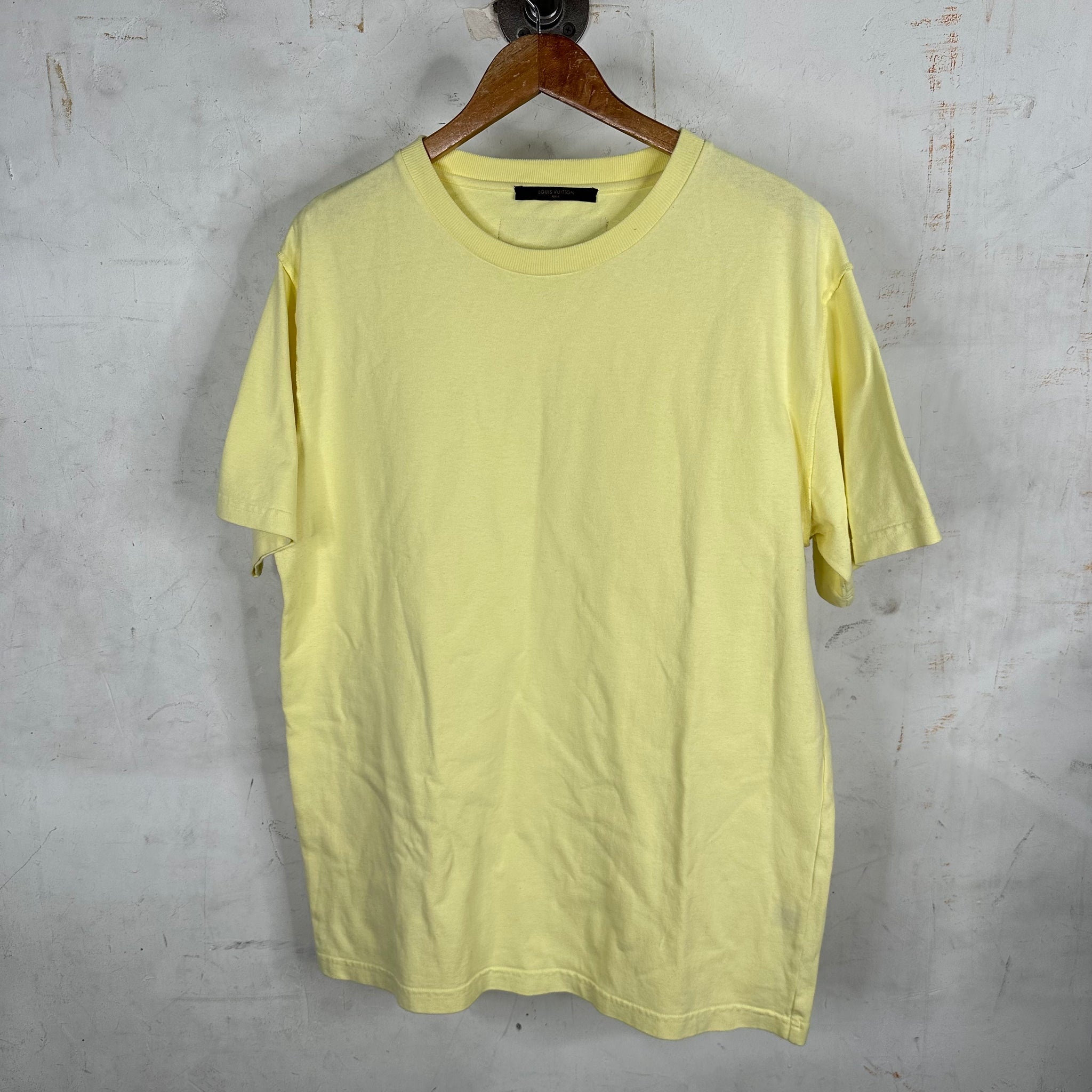 Louis Vuitton Yellow Basic T-shirt