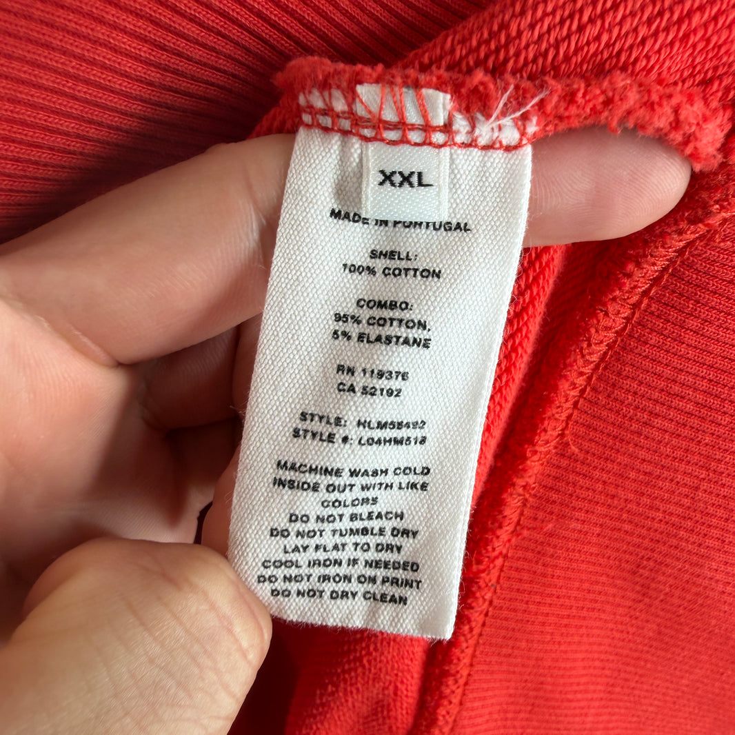 Helmut Lang Red Figure Hoodie