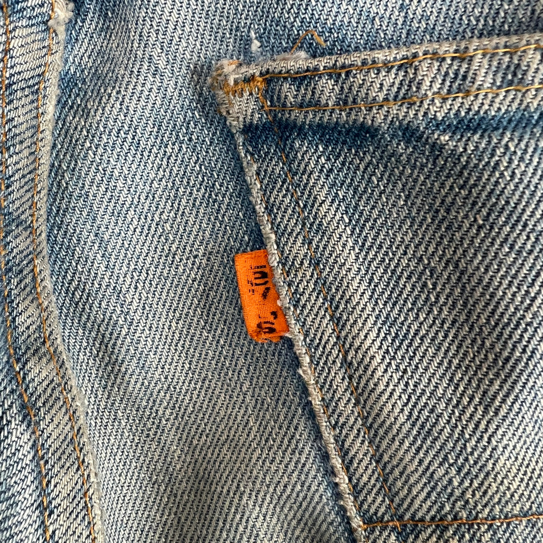 Vintage Levi's Orange Tab Flared Jeans