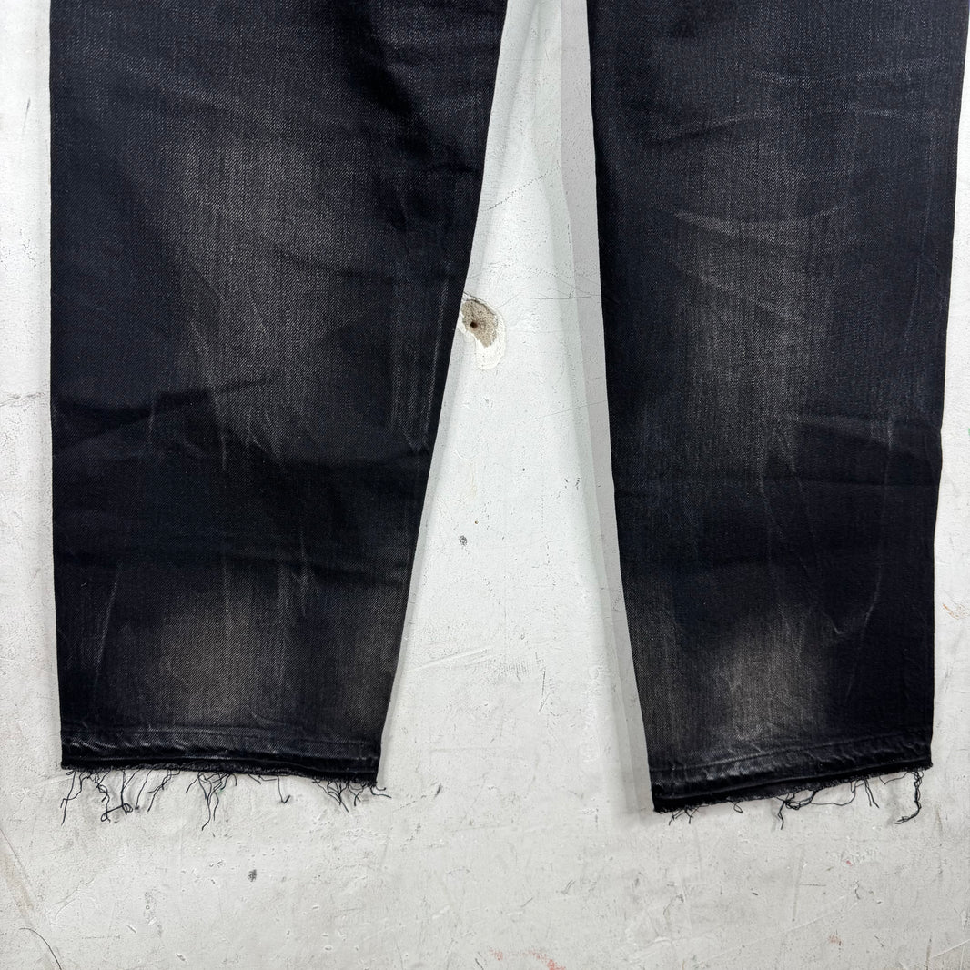 Supreme Faded Black Selvedge Jeans
